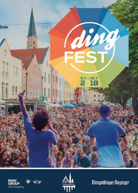 Deckblatt Flyer Dingfest 2018