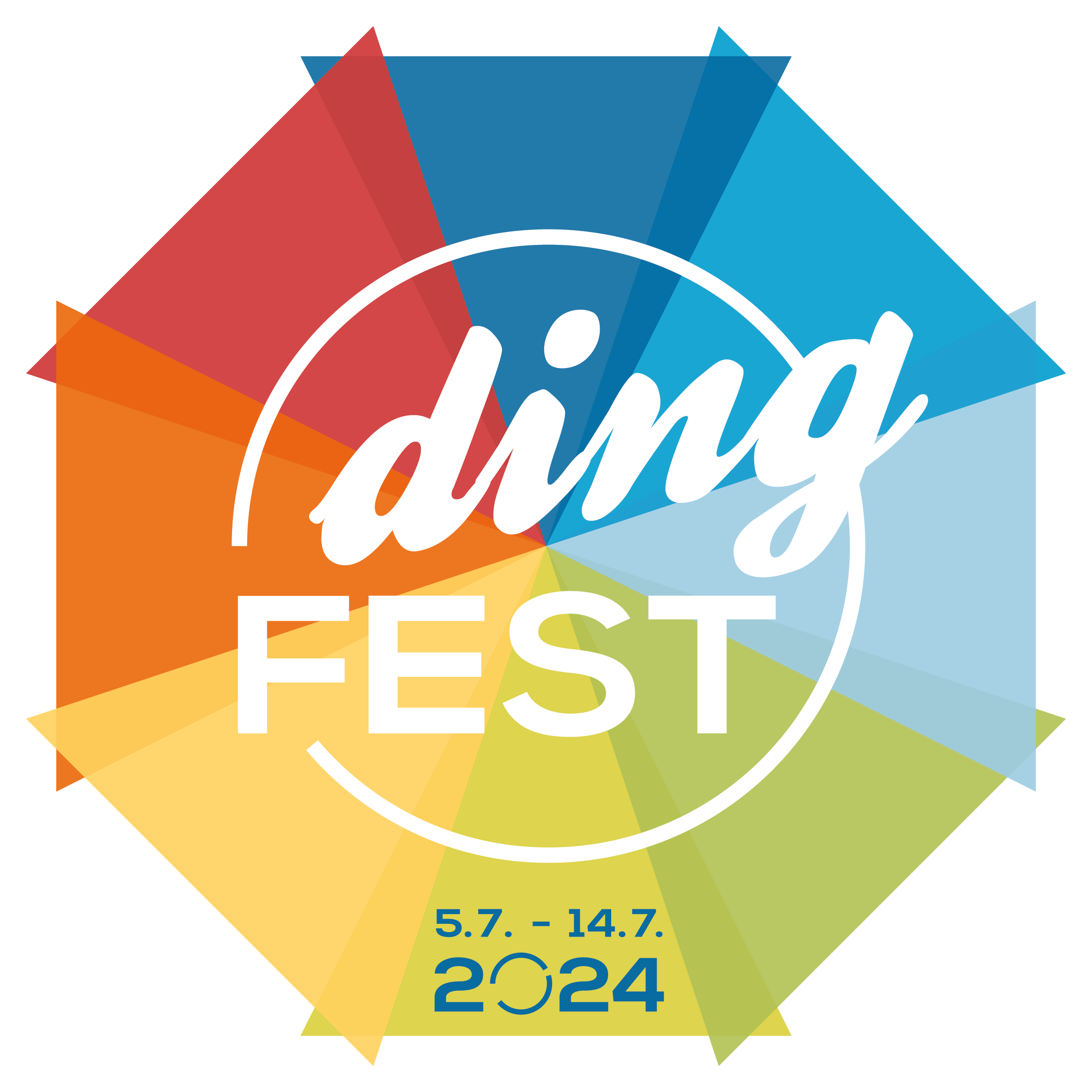 Logo Dingfest 2024 - Das Kulturfestival der Stadt Dingolfing in Niederbayern